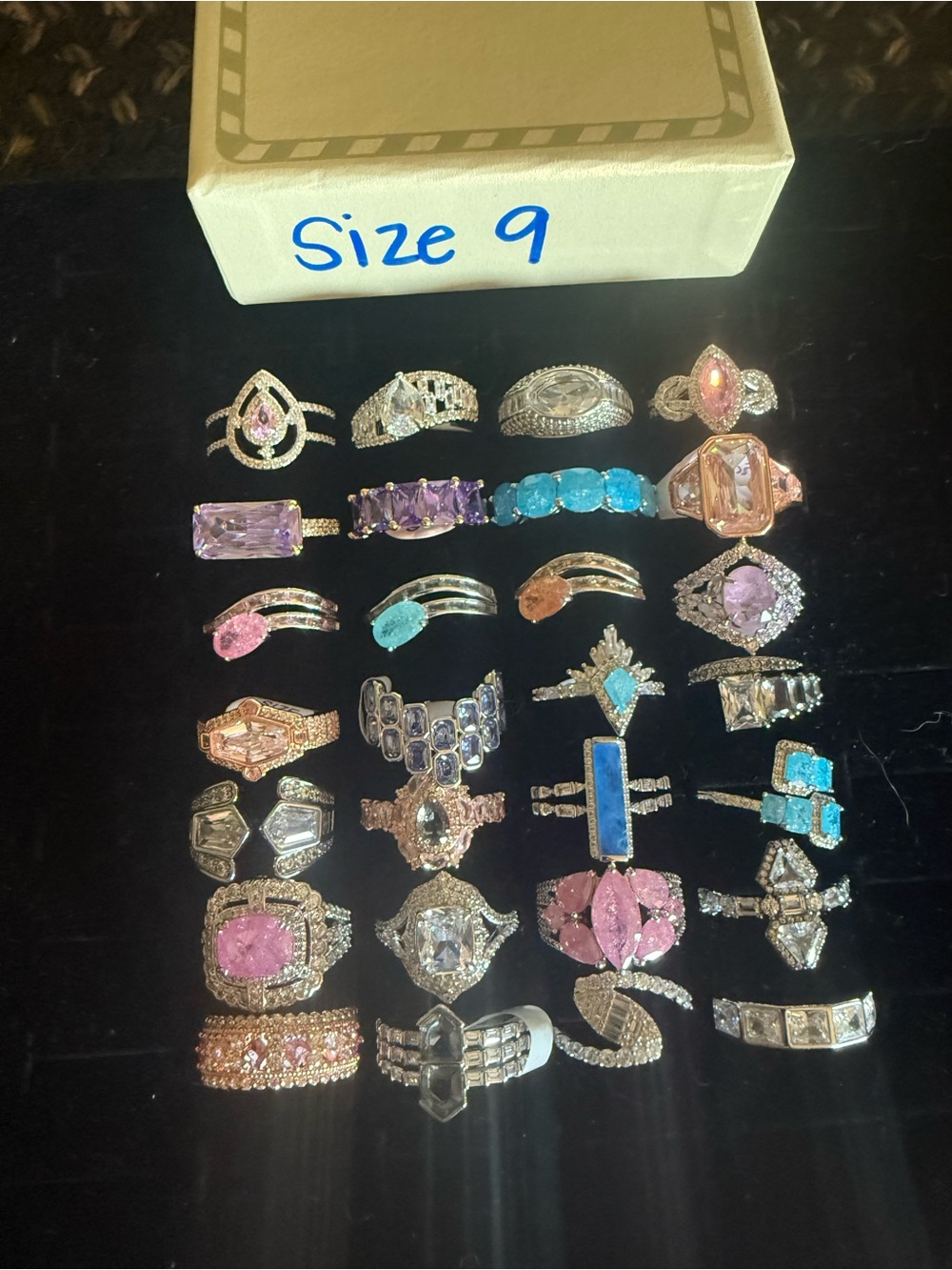 Bomb Party OG rings size 9 lot NWT